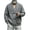 Gray, variant on Mens Shawl Collar Double Breasted Knit Cardigan Long Sleeve Casual Sweater with Pockets