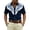 Navy, variant on Western Embroidered Short Sleeve Button Down Shirts for Men Cowboy Print Casual Leisure Top Beige L