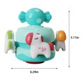 thumbnail image 3 of Toddler Toys, Kids Toy Gifts, Carousel Dining Chair Soothing Toy Crib Pendant Rotatable Soothing Baby Educational Toy, 3 of 5