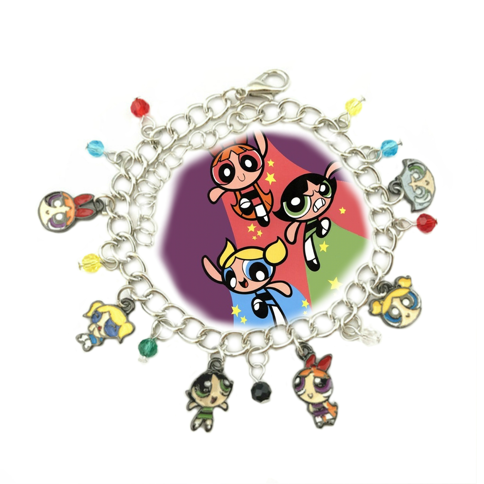 PowerPuff Girls Charm Bracelet