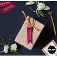 thumbnail image 4 of Inkdotpot Pack Of 50 Real Gold Foil Paper Tags Thank You For Celebrating With Me Birthday Favor Hang Tags, 4 of 6