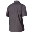 thumbnail image 2 of Chef Code Utility Work Shirt with Button Front and Vent Side Panels, Charcoal, 4XL, 2 of 2