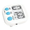 thumbnail image 3 of Kitchen Timer, Digital Timer Portable Large LCD Screen English Version Countdown  for Home, 3 of 8