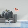 thumbnail image 2 of Almohadas de calabaza de Halloween,Almohadas de calabaza de Halloween Decoración del hogar Suave,Figura de escritorio,Estatua tradicional sueca del caballo de Dala,Figura creativa del caballo, 2 of 8