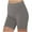 Gray, variant on ABATAB Biker Shorts for Women Stretchy Athletic Shorts High Waisted Workout Running Activewear Shorts with Pockets