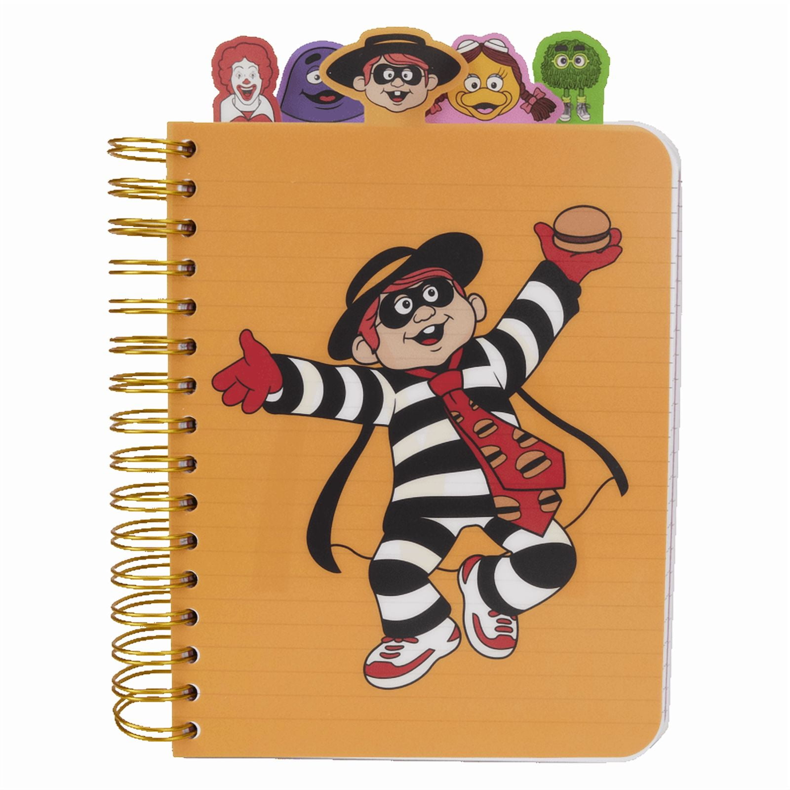 McDonald's McDonaldland Stationery Spiral Tab Journal - Walmart.com