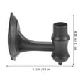 thumbnail image 4 of Soimiss 2Pcs Wall Sconce Light Holder Black Plastic for Homeowners in Hallway, 4 of 5