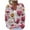 Pink, variant on Womens Oversized Chunky Open Front Cardigan Sweaters Ndbuld Ladies' Casual Floral Printed Knitted Cardigan With Button Up Jacket And Top Deal of The Week Multicolor S