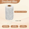 thumbnail image 2 of Uxcell 2mm x 109 Yard Cotton Butcher Bakers Twine for Gift Wrapping Arts Crafts Gardening, Silver White, 2 of 7
