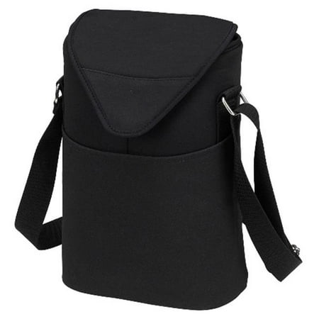 

Neo Two Bottle Tote in Black