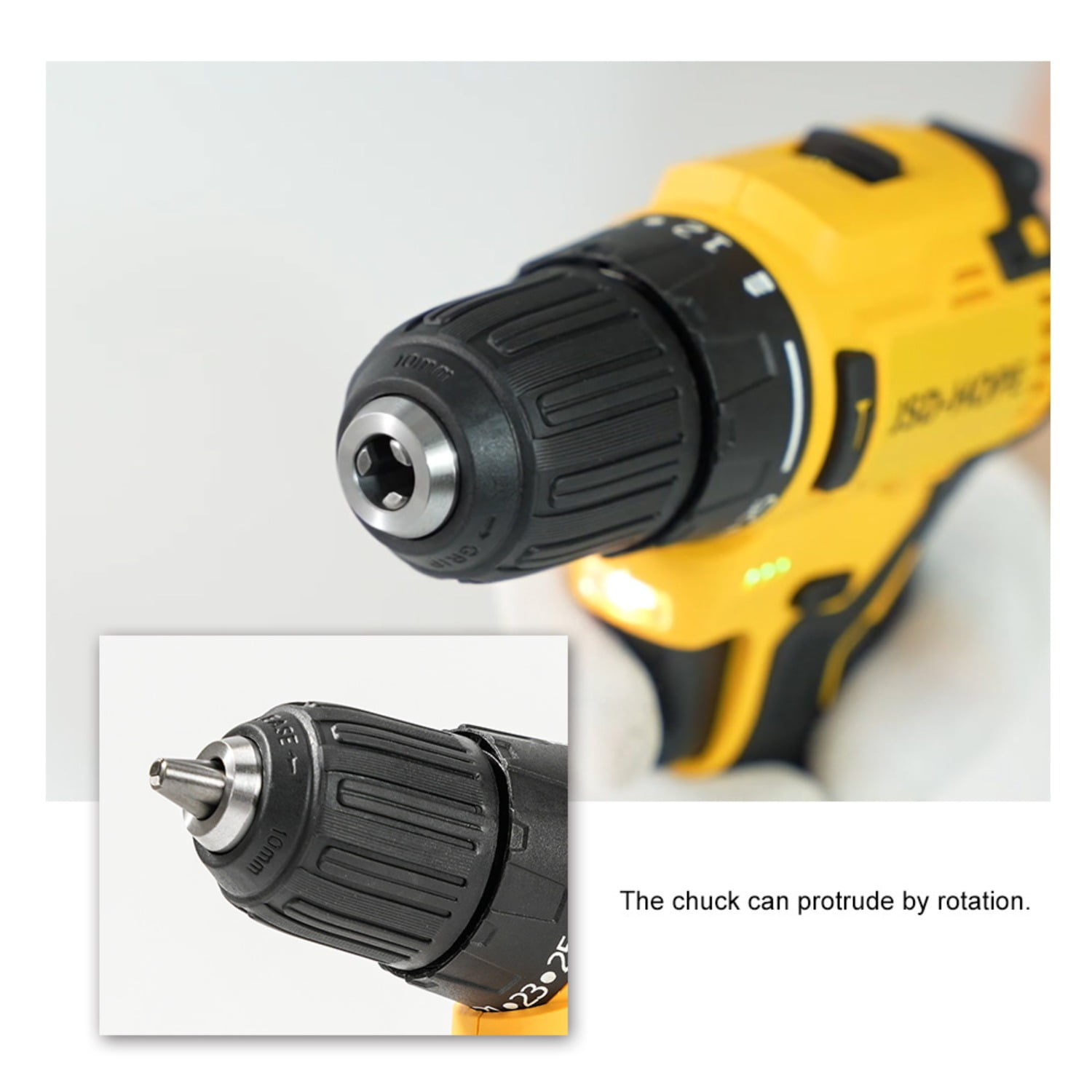 Brushless Cordless Impact Drill/Driver, High Torque Lithium-ion Electric Screwdriver