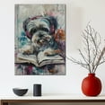 thumbnail image 5 of Lhasa Apso Decor Poster Unframe, Lhasa Apso Dog Canvas Wall Art, Dog Reading Book Canvas Print Painting Poster Wall Decor Dog Lovers Gifts, 5 of 6
