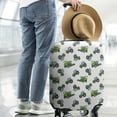 thumbnail image 2 of Cartoon Tractors Harvesters White Pattern Luggage Cover Fashion Suitcase Cover Baggage Covers Fit 25-28 Inch Luggage (Go Travel), 2 of 5