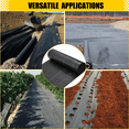 thumbnail image 6 of Driveway Fabric, 6.5x300 ft Road Fabric Commercial Weed Barrier Fabric, Landscape Fabric Heavy Duty 3.5OZ French Drain Fabric for Erosion Control,Landscape Fabric,Weed Barrier,Construction Projects, 6 of 6