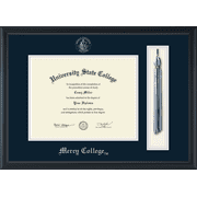 Mercy College Tassel Diploma Frame, Document Size 11" x 8.5"
