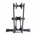 thumbnail image 3 of Bike Plug In Parking Rack, Strong Bearing Capacity Foldable Bike Stand Display Function Double Pole  For Road Bike, 3 of 8