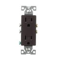 thumbnail image 2 of Eaton TR1107RB-SP-L Designer Duplex Receptacle, Oil Rubbed Bronze, 2 of 6