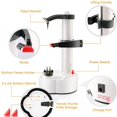 thumbnail image 2 of CHOK Electric Potato Peeler Automatic Rotating Apple Peeler Machine  Heavy Duty Multi-function Stainless Steel Peeler with 2 Extra Blades for Kitchen Fruits and Vegetables, 2 of 8