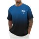 thumbnail image 2 of Tops para hombre, blusas y camisas de cuello redondo y manga corta para hombre, blusas casuales de moda para hombre, blusas deportivas de cuello redondo y manga corta, blusas de poliéster para hombre, 2 of 4
