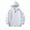1#White, variant on Byoo Toddler Girls Full Zip Hoodie Solid Color Unisex Hooded Sweatshirt Soft Casual Outerwear