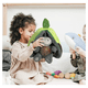 thumbnail image 3 of Muñecos De Peluche De Burrito Con Capa Belug  verde, 3 of 5
