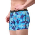 thumbnail image 2 of Fotbe Ornamental Turtles Calzoncillos Tipo Boxer con Bolsa de Soporte Total para Hombre, X-Temp Fresco, Transpirable y de Secado Rápido-X-Large, 2 of 5