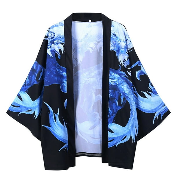Dragon print hotsell kimono cardigan