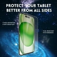 thumbnail image 5 of [2 Pack] Tempered Glass Screen Protector for iPhone 15 / iPhone 15 Pro, 5 of 6