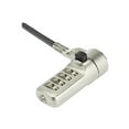 thumbnail image 3 of StarTech.com 6.5��� (2m) Laptop Cable Lock, 4 Digit Combination Laptop/Desktop Security Cable Lock for Wedge Slot Computers/Laptops, Anti-Theft Vinyl-Coated Steel Combo Cable Lock, Portable - Wedge Slot Laptop Lock (LTLOCKNBL) - Security cable lock - black, silver - 6.6 ft, 3 of 4