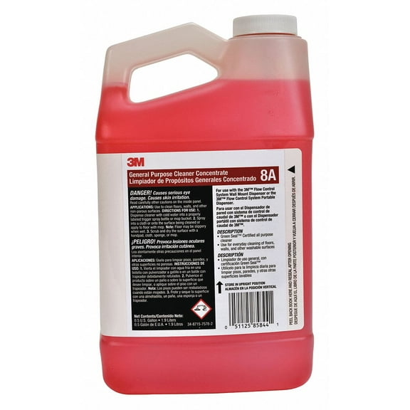 3m General Purpose Cleaner,0.5 gal,Bottle  8A