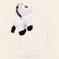 thumbnail image 4 of Children's Cartoon Horse Hair Hoop Comfortable Stretchy Headwear Stylish Hairband Daily Wear Play Costume brown, 4 of 4