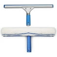 thumbnail image 1 of YOPTOP Window cleaning kit  window squeegee and microfiber cloth  shower squeegee with rubber lip  window cleaning tool  aquablade squeegee 35cm, 1 of 6