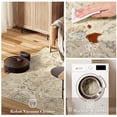 thumbnail image 3 of Deerly Area Rug 6x9 Rugs for Living Room Beige Machine Washable Rug Non Slip Living Room Rug Vintage Carpet Rugs for Bedrooms Dining Room Office, 3 of 8