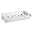 thumbnail image 4 of HAKIDZEL White Wall Mounted Sponge Holder 1Pcs 10.4X6.1X1.8In, 4 of 8