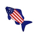 thumbnail image 1 of A Independence Day Fish Windsock With Patriotic Flag Design Weather-Resistant Fabric And Easy Hanging For Backyard Patio And Outdoor Holiday Decoration, 1 of 7
