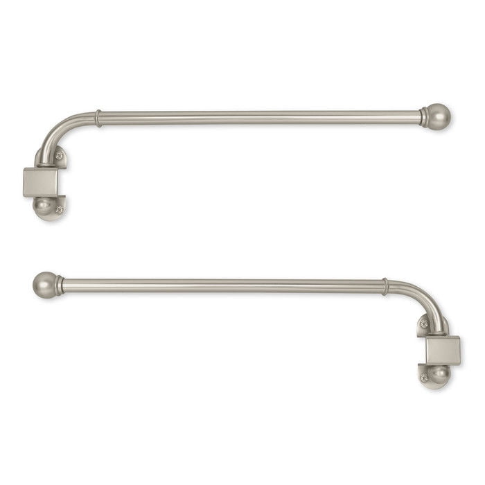 Adjustable Curtain Swing Arm Set of 2