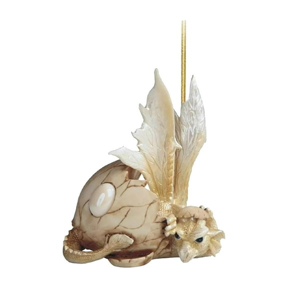 UYUH 2025 Christmas Dragon Ornament Cute Baby Dragon Hanging Charm for Tree Decor, New Year Holiday Gift, Festive Decoration, Unique Collectible for Dragon Lovers