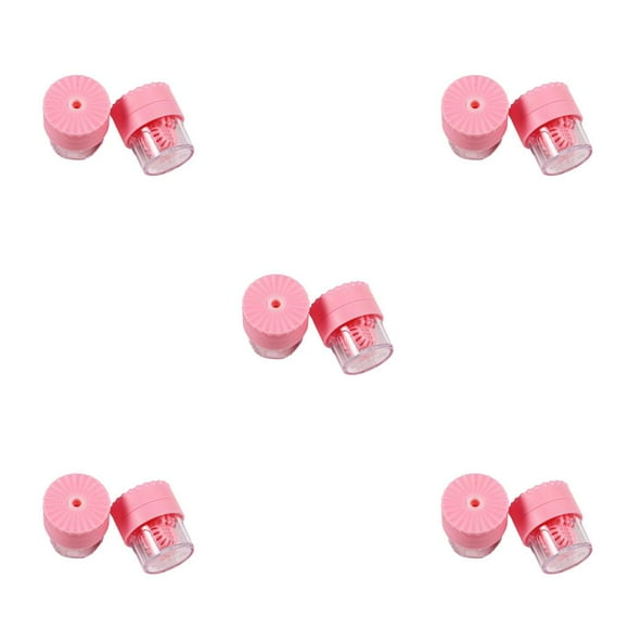 Vogacara Herramienta de limpieza de lentes de contacto de plástico portátil profesional colorido senderismo reemplazo contenedor de almacenamiento Type2 NO2 Vogacara CBP444195