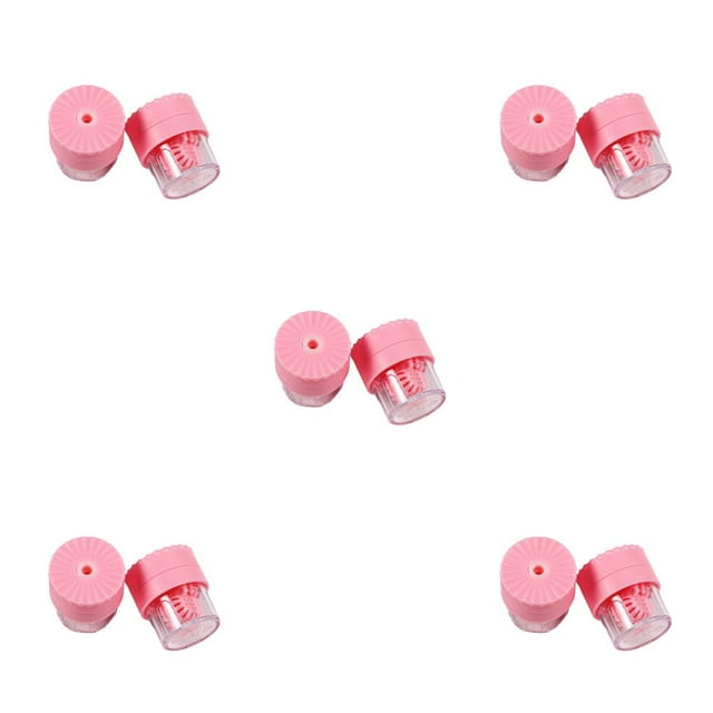 Vogacara Herramienta de limpieza de lentes de contacto de plástico portátil profesional colorido senderismo reemplazo contenedor de almacenamiento Type2 NO2 Vogacara CBP444195