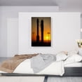 thumbnail image 2 of ARTCANVAS NASA Rocket Launch Pad Sunset Canvas Art Print - Size: 40" x 26" (1.50" Deep), 2 of 9