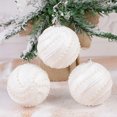 thumbnail image 4 of Bolas de espuma doradas de 8 cm para Navidad, adornos para colgar en el árbol de Navidad, irrompibles, para Navidad Noel, 4 of 5