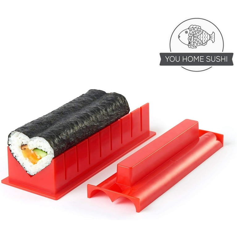 aya Sushi Making Kit - Original Bazooka Kit - Sushi Knife - Video Tutorials  - Sushi Maker - 2 Bamboo Mats - Paddle Spreader - 5 x Chopsticks