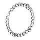 thumbnail image 4 of Pulsera de cadena Hugo de acero inoxidable clásica para hombre color plata, 4 of 8