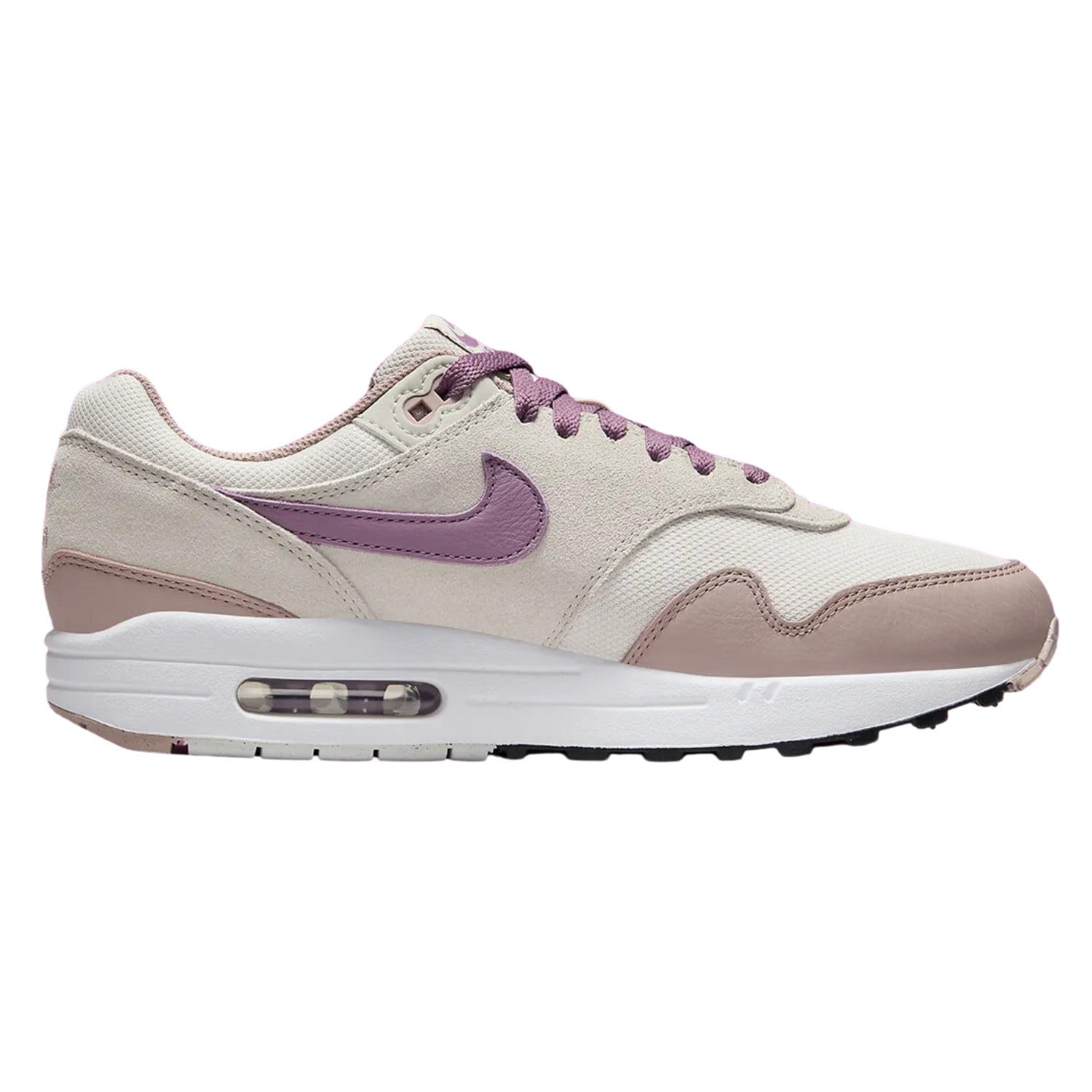 Nike Air Max 1 SC Men's Shoes Color: Light Bone/Phantom/Diffused Taupe/Violet Dust Size: 12.5