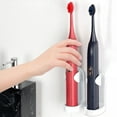 thumbnail image 4 of Electronic Toothbrush Wall Mounted For Bathroom Adhesive Toothbrush Toothbrush Organizer To Saving Space And Keep, 4 of 6