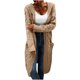 thumbnail image 2 of Ichuanyi Liquidación Fashion's Solid Color sólido para mujeres Cárdigan de mujer versátiles de mujer con capucha casual ICHUANYI WER202308217501, 2 of 6
