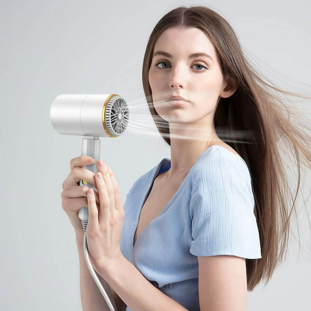 Foldable Mini Home 3-speed Strong Wind Student Dormitory Dedicated Silent Blue Light Hair Dryer