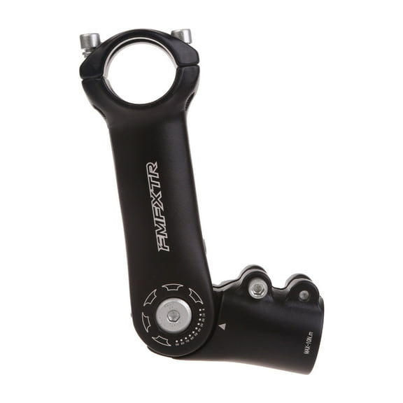 Mountain Bike Stem 25.4mm 31.8mm Stem 0 ~ 90 Degree Adjustable Aluminum Handlebar Stem for Road Bike