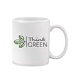 thumbnail image 2 of Think Green Calli Design Mug Unisex's -Image by Shutterstock, 2 of 4