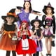 thumbnail image 2 of Disfraz de bruja de Halloween para niñas, disfraz infantil de vampiro, Caperucita Roja, princesa, disfraz para fiesta, ropa de diablo, 2 of 5